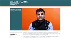 Desktop Screenshot of drajaysharma.com